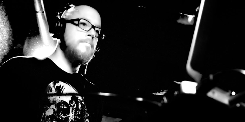 Black and white photo of Dave Ghoul DJing at Shadowland Lancaster. Photo by John Flinchbaugh. Black and white photo of Dave Ghoul DJing at Shadowland Lancaster. Photo by John Flinchbaugh.